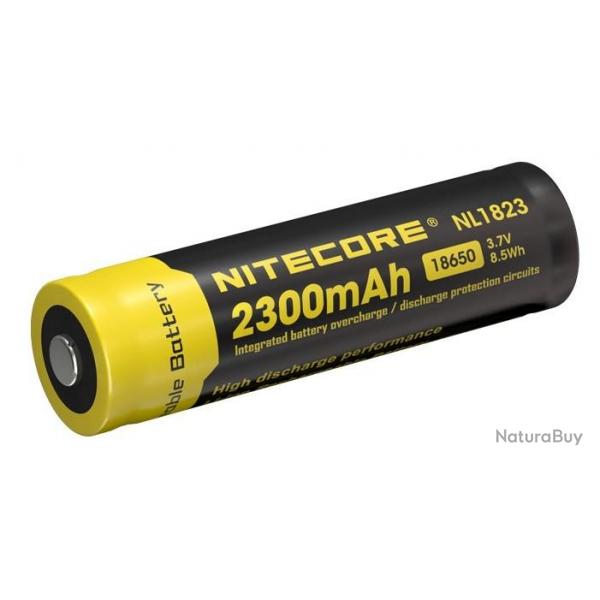 Pile/Batterie 18650 rechargeable - 2300mAh 3.7V | NITECORE