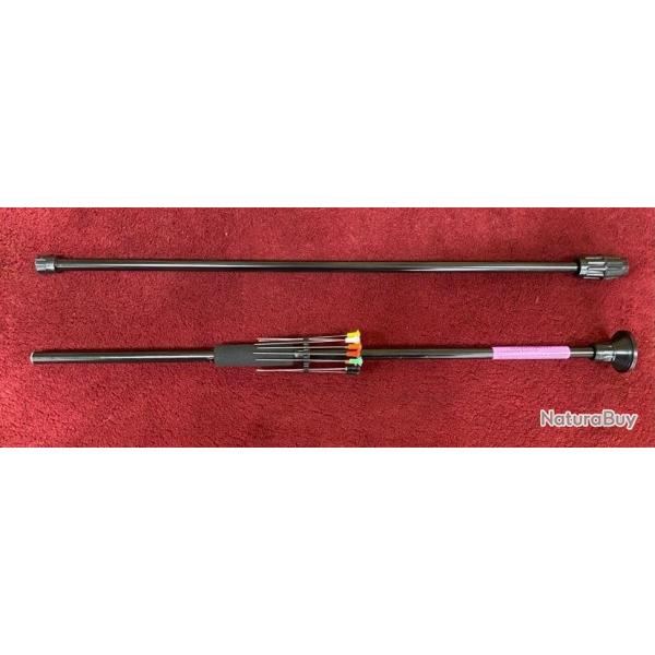 SARBACANE 122CM + 10 FLECHETTES