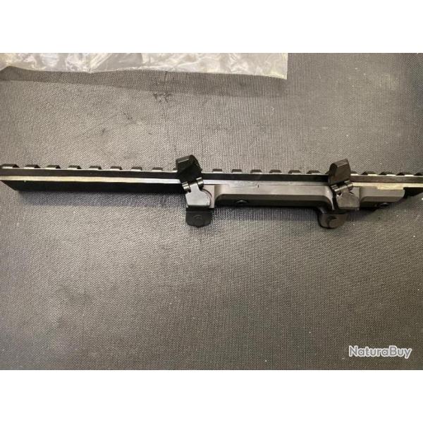 Montage HMS SAMO Rail Picatinny  222 mm pour Blaser R93 R8 K95 Express, Idal Lunette Thermique