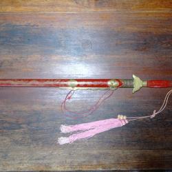 Grande double épée chinoise de type JIAN - reproduction ancienne - BE
