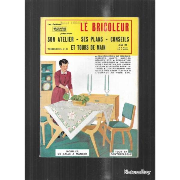 le bricoleur 26 par mcanique populaire 1960 plomberie, poulaillers  construire, repoussage cuir,