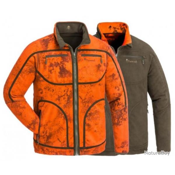 VESTE POLAIRE REVERSIBLE PINEWOOD RED DEER CAMOU
