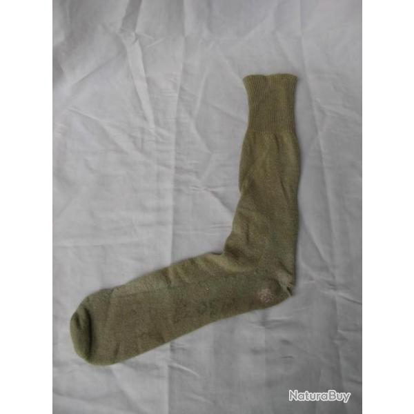 WW2 US UNE CHAUSSETTE MILITAIRE PAISSE AMRICAINE TAILLE APPROXI 44/45