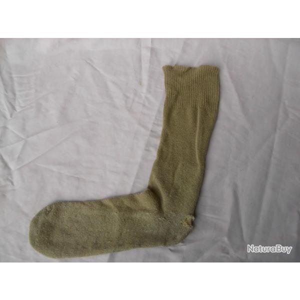 WW2 US UNE CHAUSSETTE MILITAIRE PAISSE AMRICAINE TAILLE APPROXI 43/44