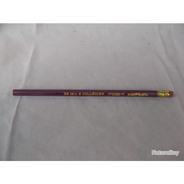 WW2/POSTWAR US CRAYON A PAPIER AVEC GOMME NON UTILIS " COLLEGIEN VERA PENCIL Co BAVARIA"