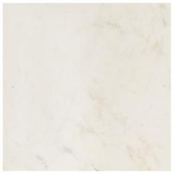 Table basse Blanc 60x60x35 cm Pierre véritable texture marbre 286439