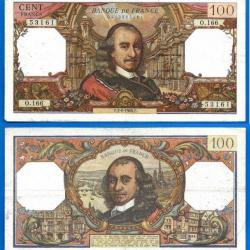 France 100 Francs 1966 Billet Corneille Pierre Franc