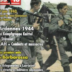 39-45 Magazine 243, leibstandarte stavelot combats et massacres, kriegsmarine lorient , barbarossa