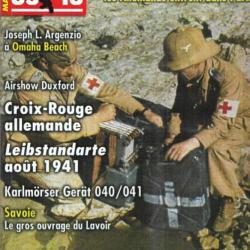 39-45 Magazine 227 croix rouge allemande, juin 40 les allemands entrent dans paris , eisenhower,