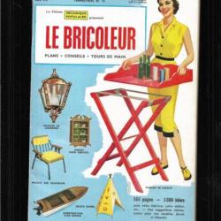 le bricoleur 16 par mécanique populaire 1958, petit mobilier, bibelots tournés, cheminée , jouets