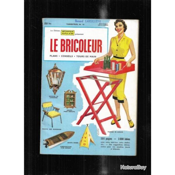 le bricoleur 16 par mcanique populaire 1958, petit mobilier, bibelots tourns, chemine , jouets