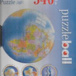 puzzle 3 d globe terrestre diamètre 22 cm ravensburger sous blister