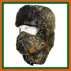 Chapka camouflage avec coupe vent amovible - Imperméable - Livraison gratuite et rapide