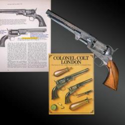 REVOLVER COLT NAVY ou BELT PISTOL , Modèle 1851