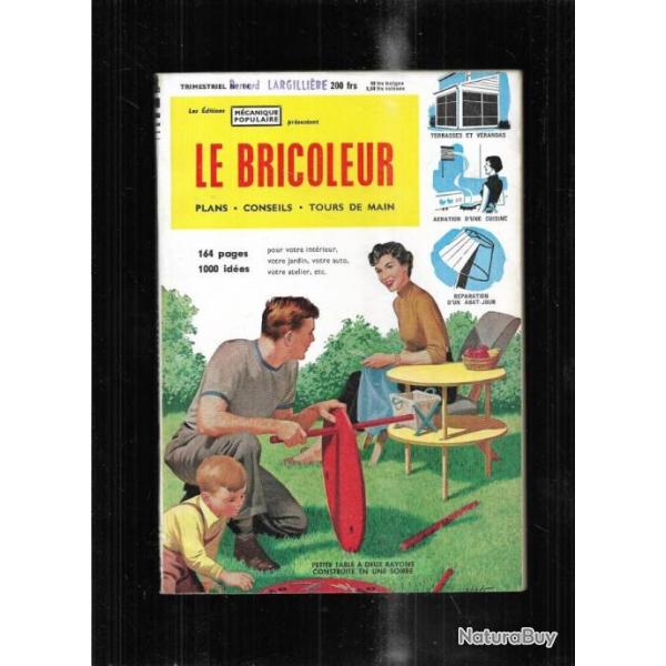 le bricoleur 14 par mcanique populaire 1957 , porches et terrasses fermes, ventilateur aration,