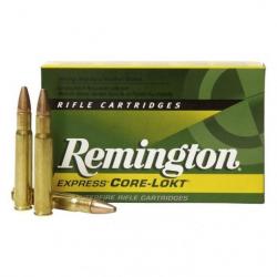 Balles Remington Core-Lokt PSP 140G X20 - Cal. 7x64