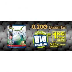 Billes Bio G&G Armament Aluminium Foil x5000 - Desert / 0.20 g