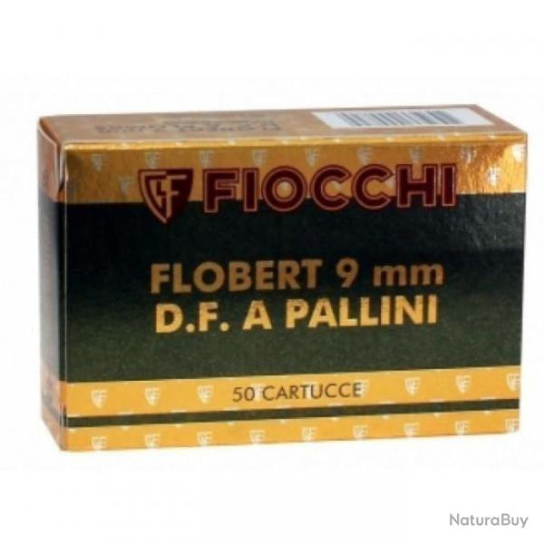 Cartouches Fiocchi Flobert PB10 - Cal. 9mm