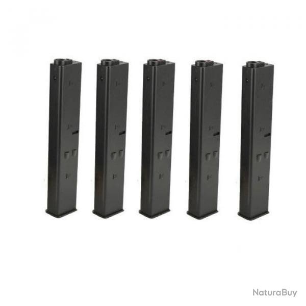 Chargeur Ares AEG M4 Boite de 5 - Cal.9mm