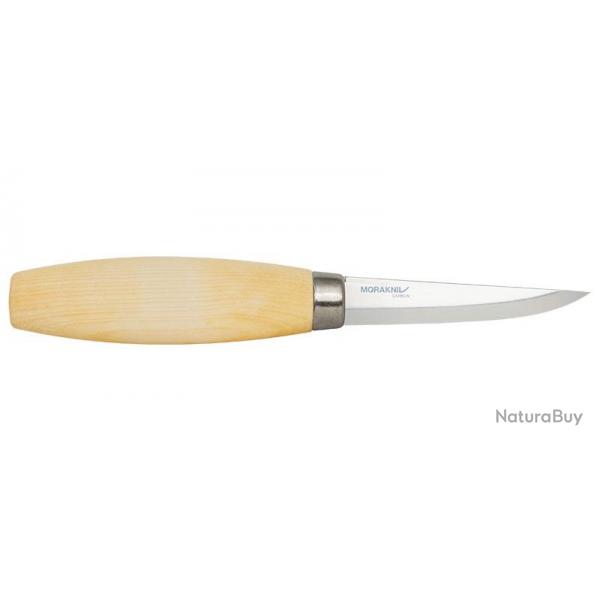 MORAKNIV - MO14030 - CARVING DROIT 106 ACIER CARBONE