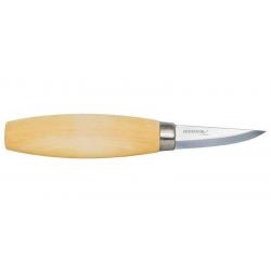 MORAKNIV - MO14031 - CARVING DROIT 120 ACIER CARBONE