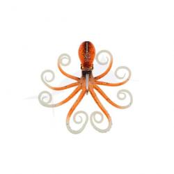 Savage Gear 3D Octopus 35g UV Orange Glow