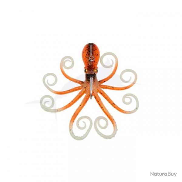 Savage Gear 3D Octopus 35g UV Orange Glow