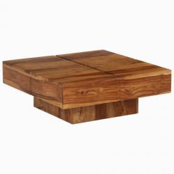 Table basse Bois massif de Sesham 80 x 80 x 30 cm 246250