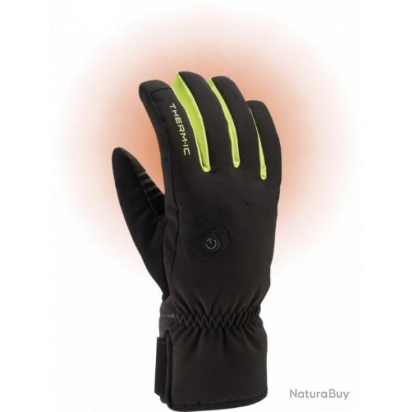 Gants chauffants Powergloves Light +unisexe. Therm Ic Noir