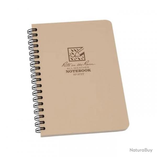 Papier tanche All Weather Notebook 973T Rite In The Rain - Beige