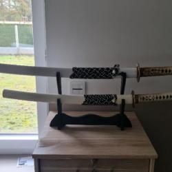 Daisho sur mesure  katana + wakizashi
