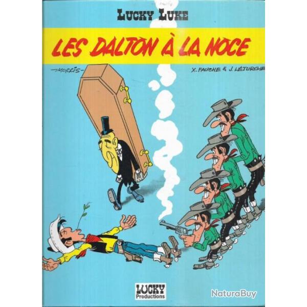 lucky luke les dalton  la noce lucky productions dessins de morris