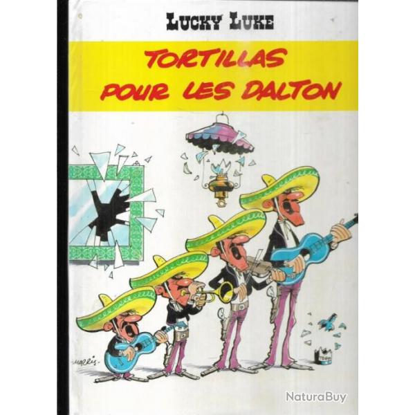 lucky luke tortillas pour les dalton et le juge , dupuis , dessins de morris ,