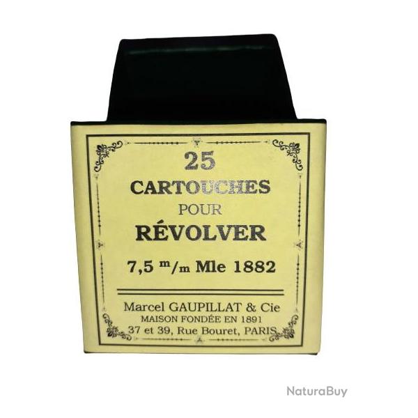 7,5 mm 1882 ou 7,5mm Suisse: Reproduction boite cartouches (vide) GAUPILLAT 8550516
