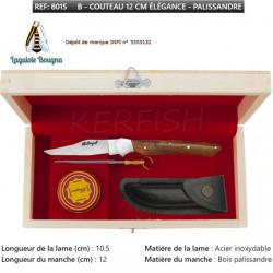 Coffret Couteau N° 8015 Pliant Bois Teck Laguiole BOUGNA