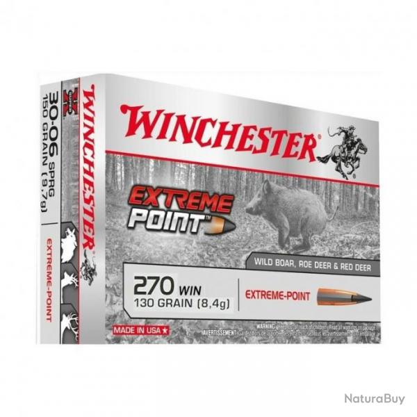 Munitions Winchester 270win Extreme Point