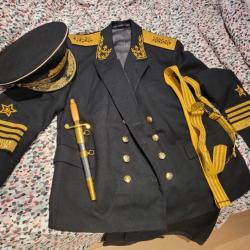 uniforme parade amiral soviétique complet
