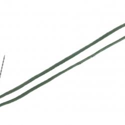 LACET À PALOMBE BICOLORE, VERT ET MARRON