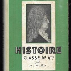 histoire classe de 4e cours jules isaac Scolaire ancien 1955