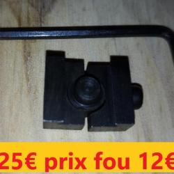 ARRÊTOIR  DE LUNETTE - FRITZMANN     rail de 11 mm    37309-02-2