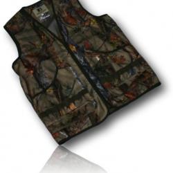 GILET CHASSE CLUB CHASSE PALOMBE CAMO FOREST