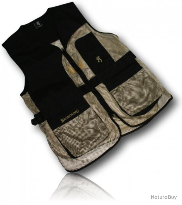GILET BALLTRAP BROWNING CLASSIC ANTHRACITE