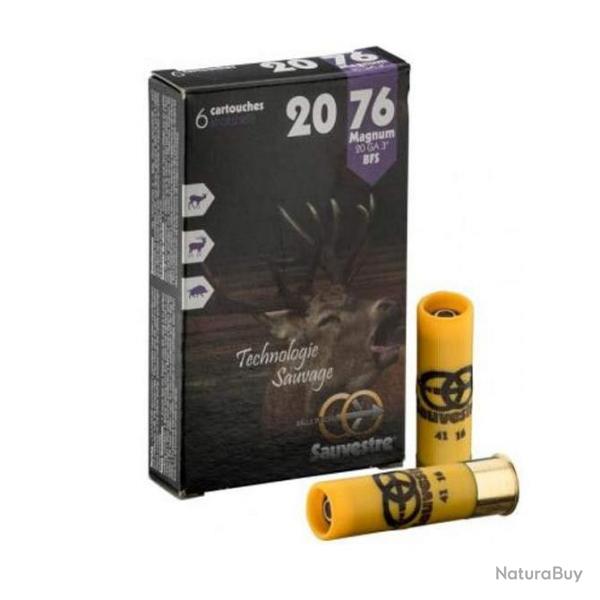 6 Balles flche SAUVESTRE Cal.20-76