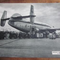 carte fiche photo  /  BREGUET 763  PROVENCE A DEUX PONTS