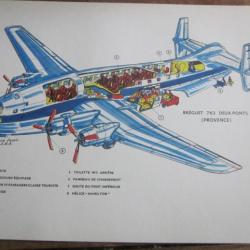 carte fiche photo  /  SCHEMA PLAN BREGUET  763 DEUX PONTS  PROVENCE