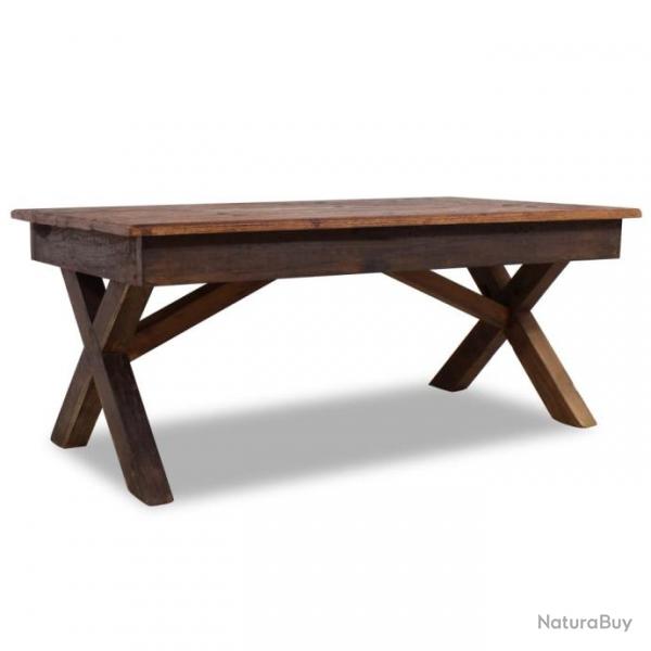 Table basse Bois de rcupration massif 110 x 60 x 45 cm 244492