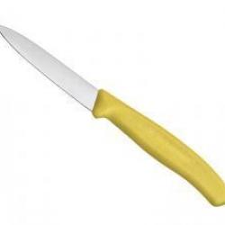 FRED2 COUTEAU OFFICE VICTORINOX SWISSCLASSIC 8CM JAUNE NEUF
