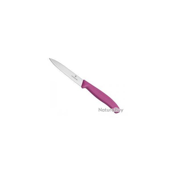 FRED5 COUTEAU OFFICE VICTORINOX SWISSCLASSIC 10CM ROSE NEUF