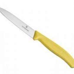 FRED7 COUTEAU OFFICE VICTORINOX SWISSCLASSIC 10CM JAUNE NEUF