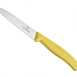 FRED7 COUTEAU OFFICE VICTORINOX SWISSCLASSIC 10CM JAUNE NEUF